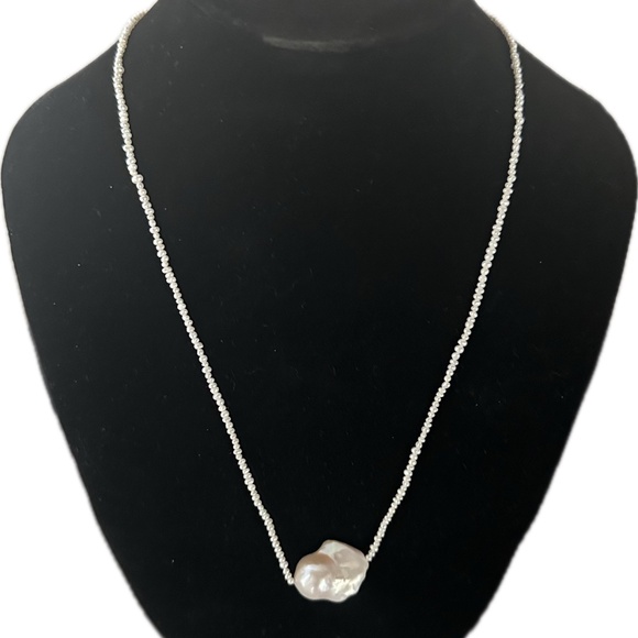 MEJURI CLARA PEARL NECKLACE 925 NIB - Picture 3 of 5